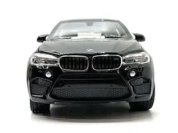 Машинка колекційна металева BMW X6M Rastar 56600 1:24 чорний - мініатюра 3
