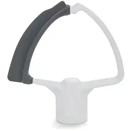 Насадка-лопатка KitchenAid 5KFE35T для чаші 3,3 л з гнучким ребром, біла