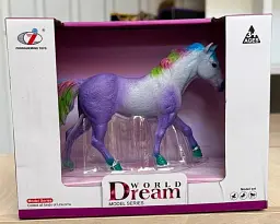 Фігурка коня фіолетового, для колекції, Dino Toys - мініатюра 2