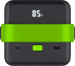 Trust Акумулятор портативний літій-іонний power bank Redoh XXL, 50000мА·год, 3хUSB-A/USB-C, 20W, чорний - мініатюра 5