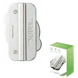 Головоломка з металу Huzzle Slider (Слайдер) 3 зірки 515042 - мініатюра 3