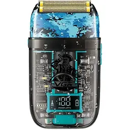 Електробритва VGR V-352 шейвер, подвійне лезо, IPX5, LED Display