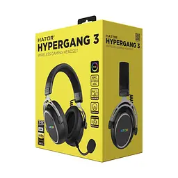 Гарнiтура Hator Hypergang 3 Wireless Чорний (ESH55) - мініатюра 9