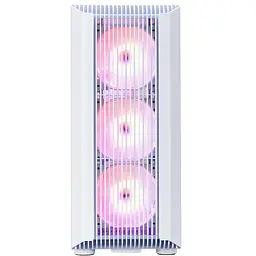 Корпус 1stPlayer H6-WH-4F7-W White без БЖ - мініатюра 2