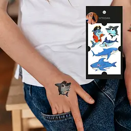 Тату Акули WS-A002 (5805800010793) shop (5805800010793) - мініатюра 3