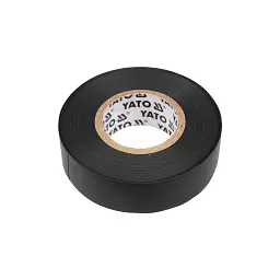 Ізоляційна стрічка Yato YT-8165 19 мм х 20 м чорна (YT-8165)