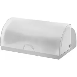 Хлібниця Guzzini Forme Casa, 41x24,5x17,5 см, прозорий із сірим