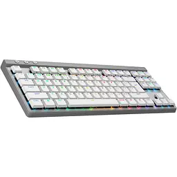 Клавіатура Logitech G515 LightSpeed TKL Mechanical Tactile Wireless White (920-012539) [111361] - мініатюра 3