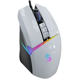 Миша ігрова A4Tech W60 Max Bloody Panda White - мініатюра 3