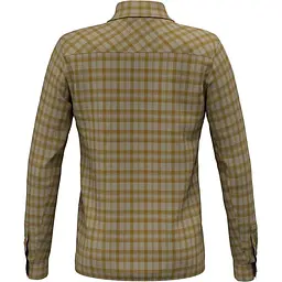 Сорочка чоловіча Salewa Fanes Flannel 5PL Mens L/S Shirt XL Світло-коричневий - мініатюра 2