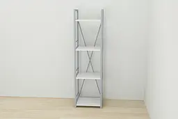 Етажерка 4/34 Ferrum-decor Серії Коннект 120x34x28 сірий ДСП Білий 16мм (FRD-104283) - мініатюра 6