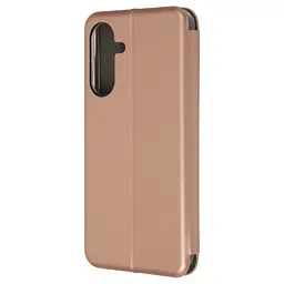 Чехол-книжка для Samsung Galaxy A56 5G, G-Case, розовый, кожаный чехол-книжка из экокожи (PU) и TPU, с магнитом, с подставкой и вместительным кардхолдером, противоударный, защита всего корпуса, ArmorStandart (ARM83060) - мініатюра 2