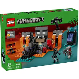 Конструктор LEGO Minecraft Битва за Візер 494 деталі (21590)