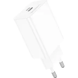 Зарядний пристрій BOROFONE BA21A USB-C PD 20 Вт білий (6941991111402) - мініатюра 2