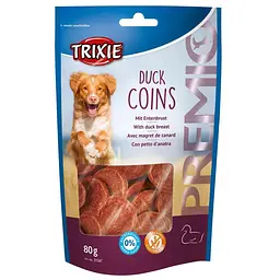 Ласощі для собак Trixie PREMIO Chicken Duck Coins 80 г (качка)