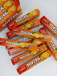 Жувальні цукерки TOFITA апельсин 47г 20шт уп