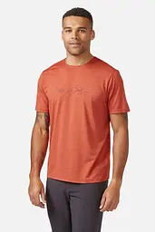 Футболка Rab Mantle Tessalate Tee L Кораловий