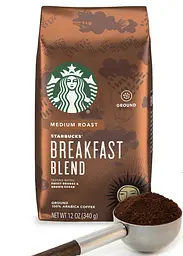 Кава мелена Starbucks Breakfast blend 340 г - мініатюра 2