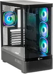 Корпус QUBE MASTERFORCE RGB Black (MASTERFORCE_GBNU3) - мініатюра 2