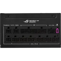 Блок живлення ASUS ROG STRIX 1200W 80+ Platinum (90YE00W0-B0NA00) - мініатюра 6