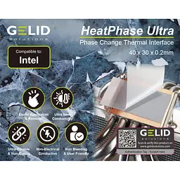 Термопрокладка Gelid Solutions HeatPhase Ultra for Intel CPU (PH-GC-02-I)