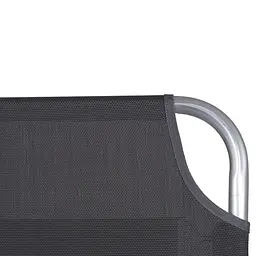 Ліжко розкладне Bo-Camp Sun Lounger 3 Positions Anthracite (1304480) - мініатюра 8