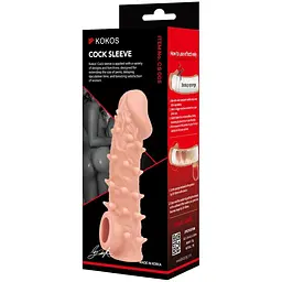 Насадка на член Kokos Cock Sleeve CS 005 M - мініатюра 2