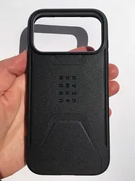 Чохол протиударний UAG Civilian MagSafe для iPhone 17 Pro Max Black 114546114040 - мініатюра 7