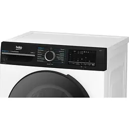 Beko Пральна машина фронтальна, 7кг, 1200, A, 50см, дисплей, інвертор, пара, білий - мініатюра 4