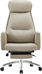 Офісне крісло GT Racer B-6657A Cream - мініатюра 2