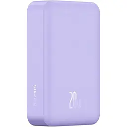 Зовнішній акумулятор Baseus Magnetic Mini 20W 20000 mAh Purple [PPCX150005] [117951] - мініатюра 3