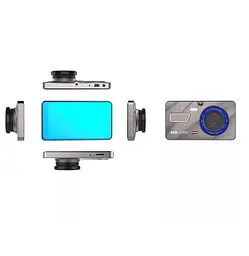Автомобільний відеореєстратор DVR A-11TP (2 камери) Full HD - мініатюра 4