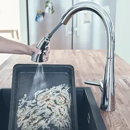 Змішувач для кухні сенсорний Grohe Zedra Touch 30219002, Хром - мініатюра 6