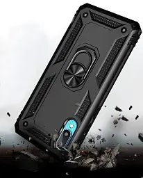Панель BeCover Military для Samsung Galaxy A02 SM-A022 / M02 SM-M022 Black (706640) - мініатюра 3