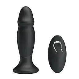 Анальна пробка Mr.Play Vibrating Anal Plug 12.4 см (чорний)