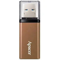 USB флеш накопичувач Apacer 128GB AH25C Classical Bronze USB 3.2 (AP128GAH25CJ-1)