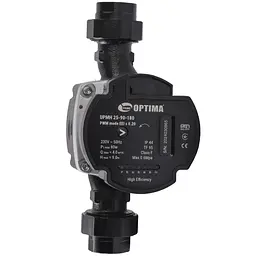 Насос циркуляційний енергоощадний Optima PRIME UPMH 25-90AUTO 180 мм + гайки - мініатюра 2