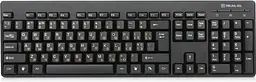Клавіатура REAL-EL Standard 502 USB black (EL123100023)