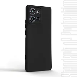 Чехол-накладка для смартфона Motorola Edge 50 5G, противоударный, силиконовый, термополиуретановый (ТПУ), с защитой камеры и корпуса, черный, защита всего корпуса, ArmorStandart (ARM81707) - мініатюра 2