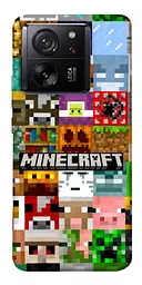 Чохол Demsky Minecraft collage для Xiaomi 13T