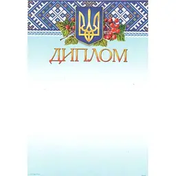 Диплом ЛЮКС КОЛОР № ДМ-030 А4
