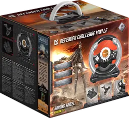Ігрове кермо Defender Challenge Mini LE USB 10 кнопок Маніпулятор для ігор - мініатюра 8