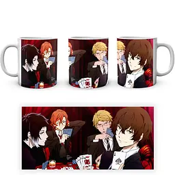 Кухоль GeekLand Bungou Stray Dogs Проза Бродячих Псів Кунікіда Дазай Акутагава Чуя BSD 14 330 мл білий - мініатюра 4