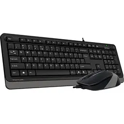 Комплект клавіатура + миша A4Tech Fstyler F1010 Black/Grey [1147539] [107932] - мініатюра 3