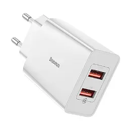 Зарядне швидке Baseus Speed Quick Charger 2USB 30W QC PD CCFS-E02
