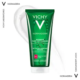 Гель для глибокого очищення Vichy Normaderm жирної схильної до недоліків шкіри обличчя та тіла 200 мл - мініатюра 6