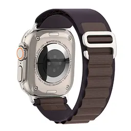 Ремінець для Apple Watch 42 (Series 11-10)/41/40/38, фіолетовий, Alpine Loop Alpina Band, тканинний поліестеровий ремінець для смарт-годин, дихаючий, для активного відпочинку та спорту, ArmorStandart (ARM81042) - мініатюра 5