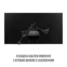 Витяжка повновбудована PERFELLI VIOLA 5JWRB NERO - мініатюра 12