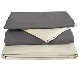 Комплект постільної білизни Soho полуторний Beige/Dark gray 150х200 см (PATTERN 20-S)