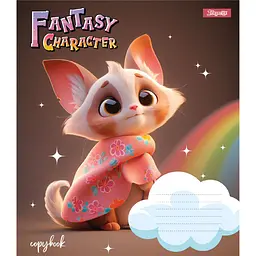 Набір зошитів 1 Вересня Fantasy Character А5 в косу лінію 12 аркушів 25 шт. (768050) - мініатюра 5